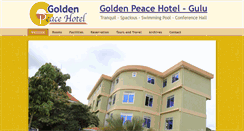 Desktop Screenshot of goldenpeacehotel.com